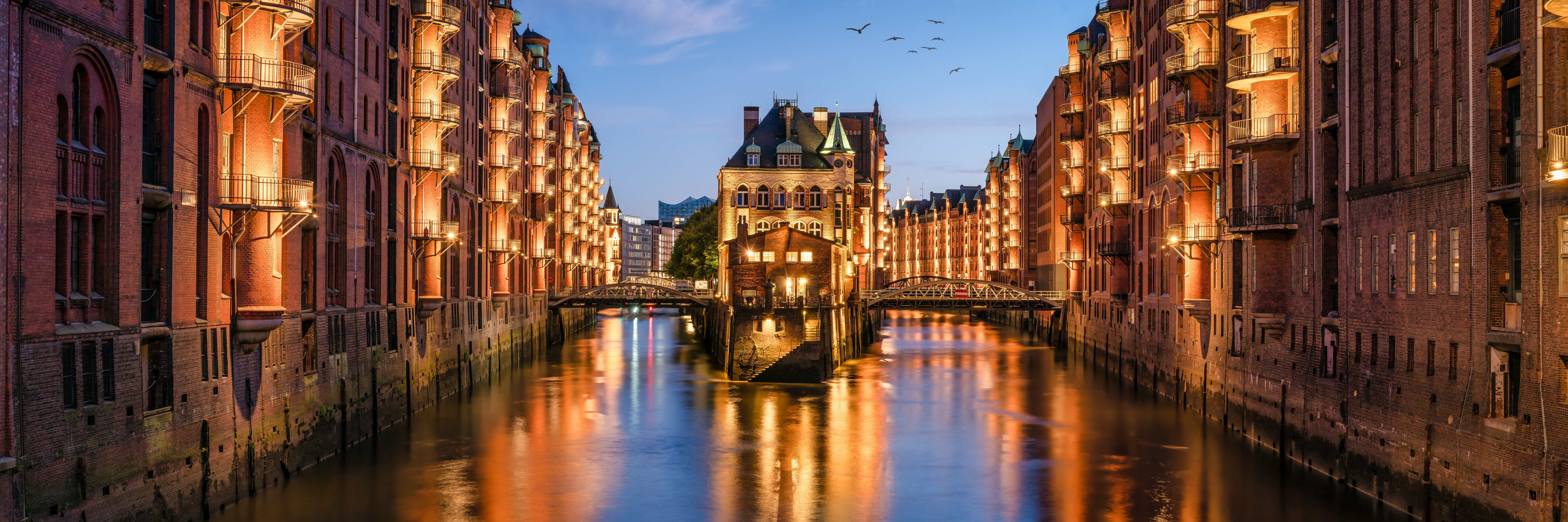 Hamburger Speicherstadt und Online Druckerei Hamburg
