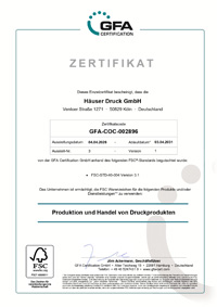 FSC®-Zertifizierung
